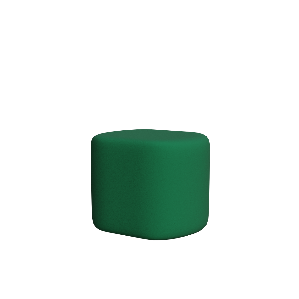 Abecca Anti Ligature Armadillo Limbershield Rounded Ottoman AR103 Pantone 3493