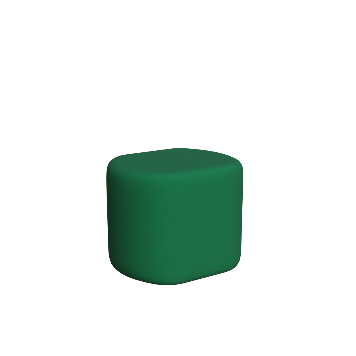 Abecca Anti Ligature Armadillo Limbershield Rounded Ottoman AR103 Pantone 3494
