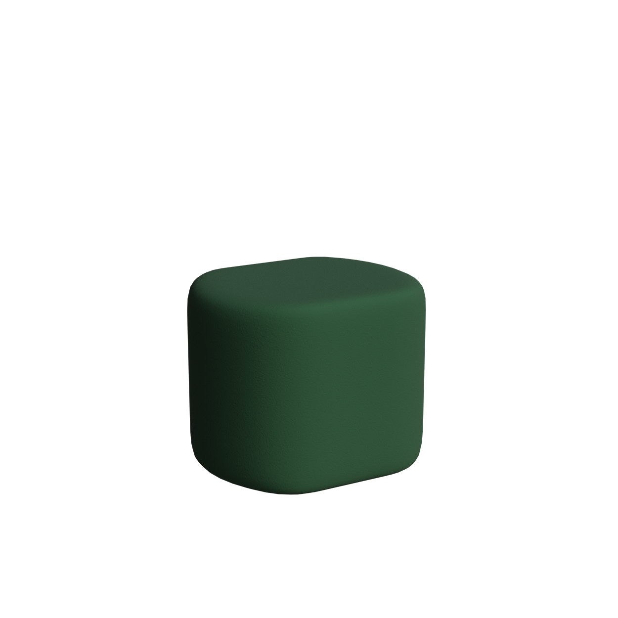 Abecca Anti Ligature Armadillo Limbershield Rounded Ottoman AR103 Pantone 350