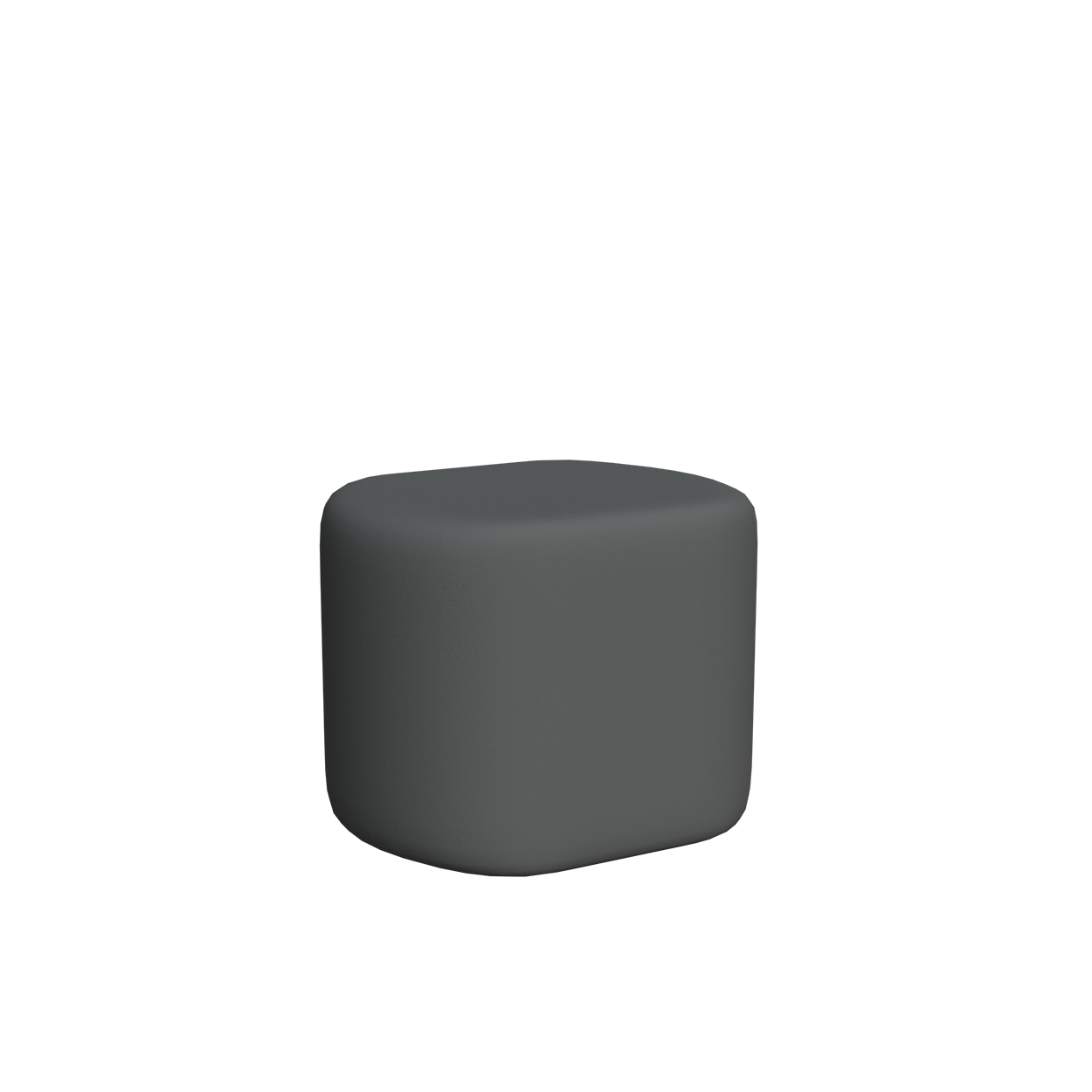 Abecca Anti Ligature Armadillo Limbershield Rounded Ottoman AR103 Pantone 425