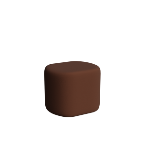 Abecca Anti Ligature Armadillo Limbershield Rounded Ottoman AR103 Pantone 477