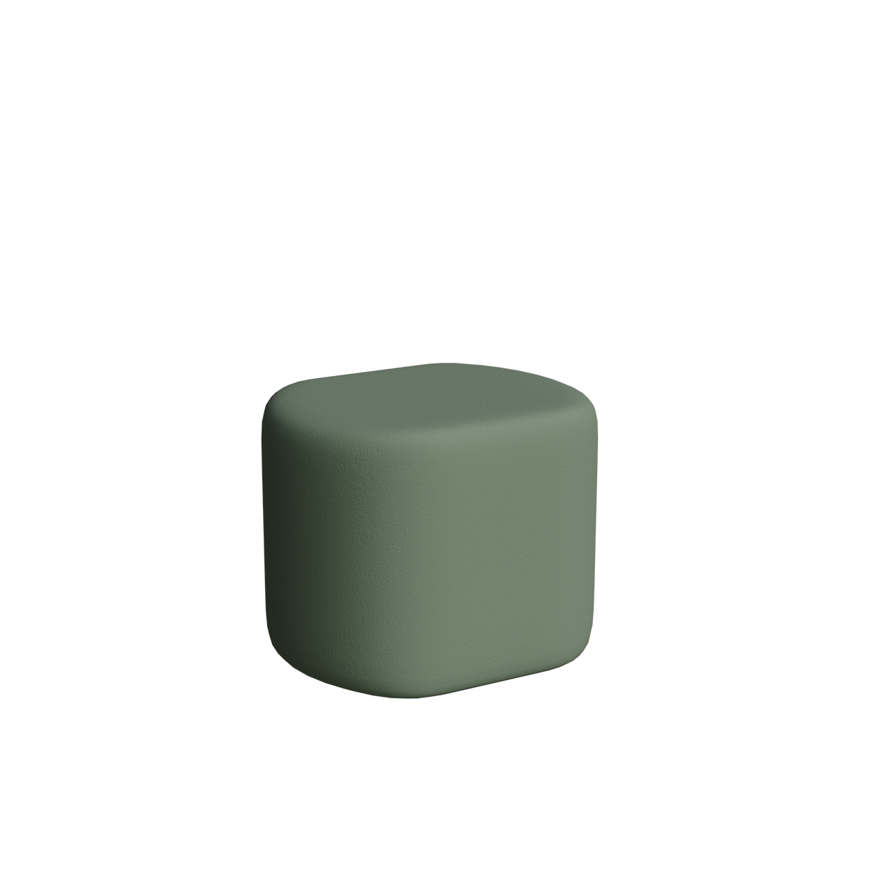 Abecca Anti Ligature Armadillo Limbershield Rounded Ottoman AR103 Pantone 5625