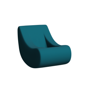 Abecca Anti Ligature Armadillo Limbershield Sensory Rocking Chair AR70 Pantone 3155 1
