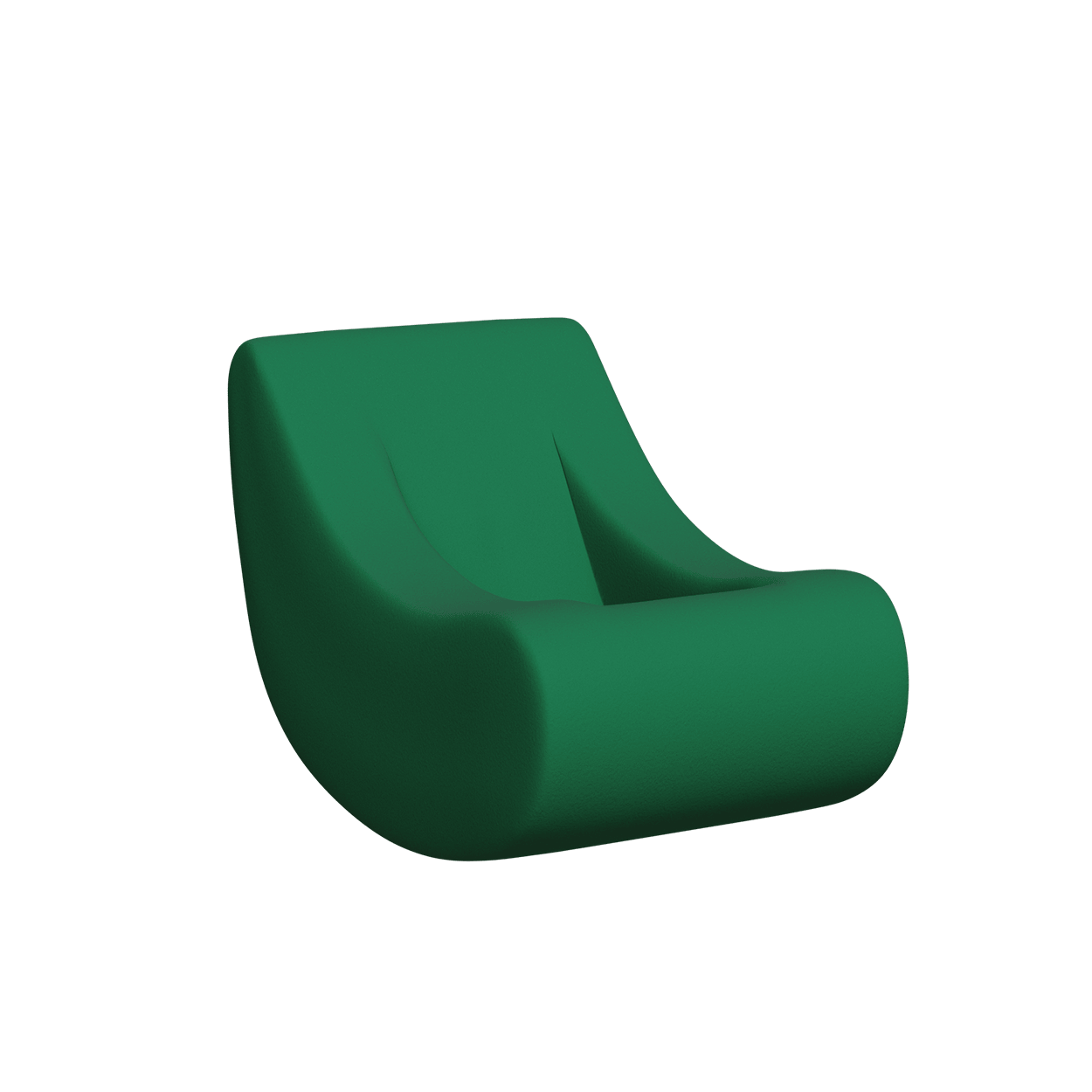 Abecca Anti Ligature Armadillo Limbershield Sensory Rocking Chair AR70 Pantone 349 1