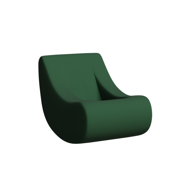 Abecca Anti Ligature Armadillo Limbershield Sensory Rocking Chair AR70 Pantone 350