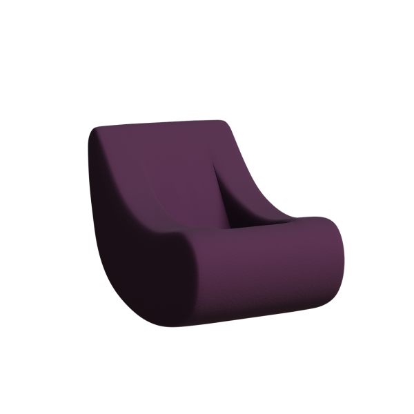 Abecca Anti Ligature Armadillo Limbershield Sensory Rocking Chair AR70 Pantone 518