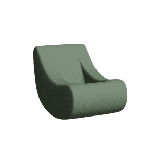 Abecca Anti Ligature Armadillo Limbershield Sensory Rocking Chair AR70 Pantone 5625