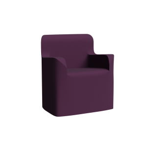Abecca Anti Ligature Armadillo Limbershield Single Armchair AR30 Pantone 518