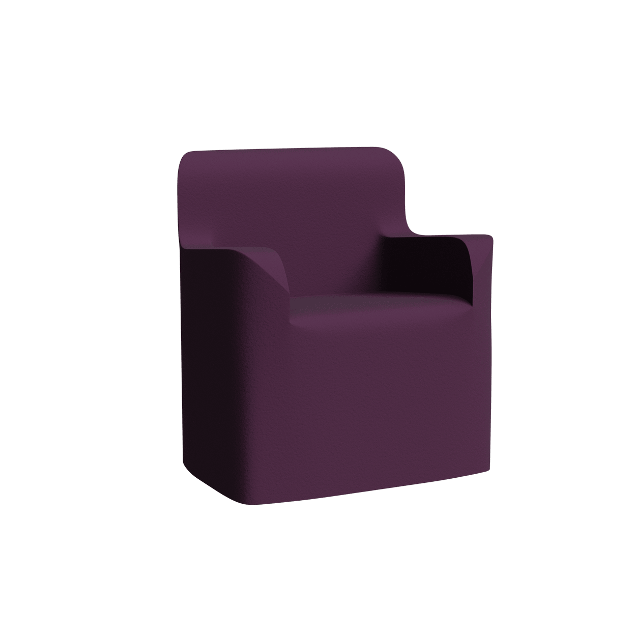 Abecca Anti Ligature Armadillo Limbershield Single Armchair AR30 Pantone 518