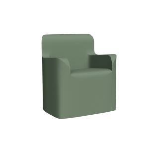 Abecca Anti Ligature Armadillo Limbershield Single Armchair AR30 Pantone 5625