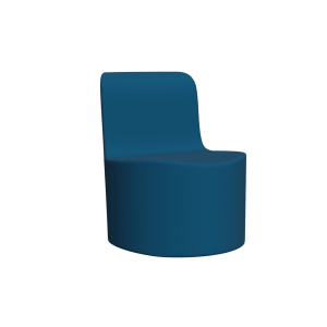 Abecca Anti Ligature Armadillo Limbershield Single Chair AR1 Pantone 3025