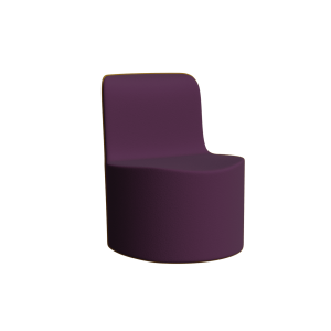 Abecca Anti Ligature Armadillo Limbershield Single Chair AR1 Pantone 518