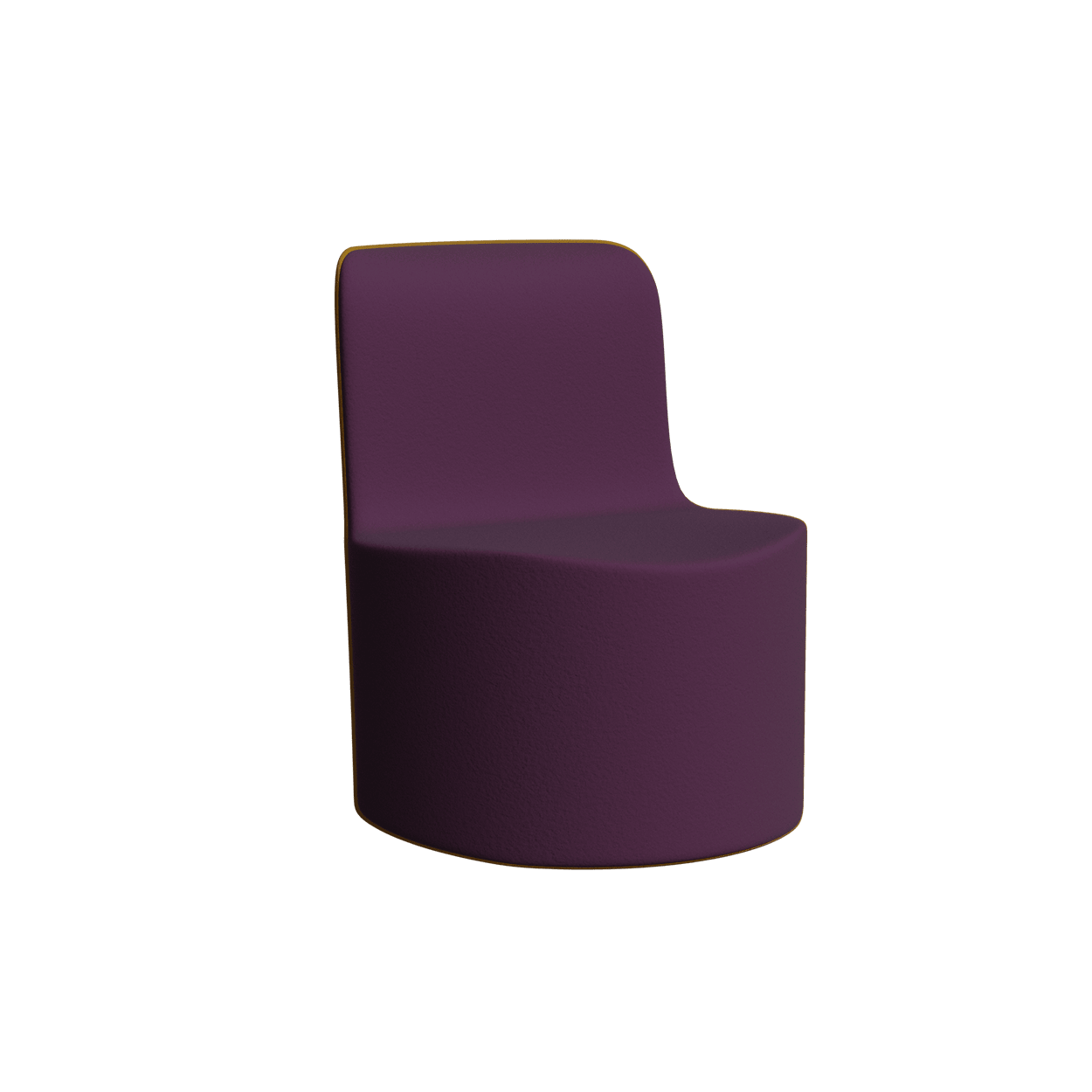 Abecca Anti Ligature Armadillo Limbershield Single Chair AR1 Pantone 518