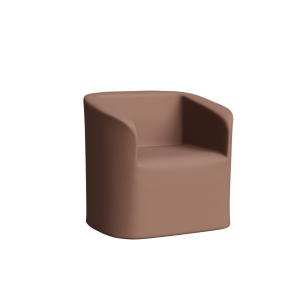 Abecca Anti Ligature Armadillo Limbershield Single Tub Chair AR60 Pantone 17 1230TCX