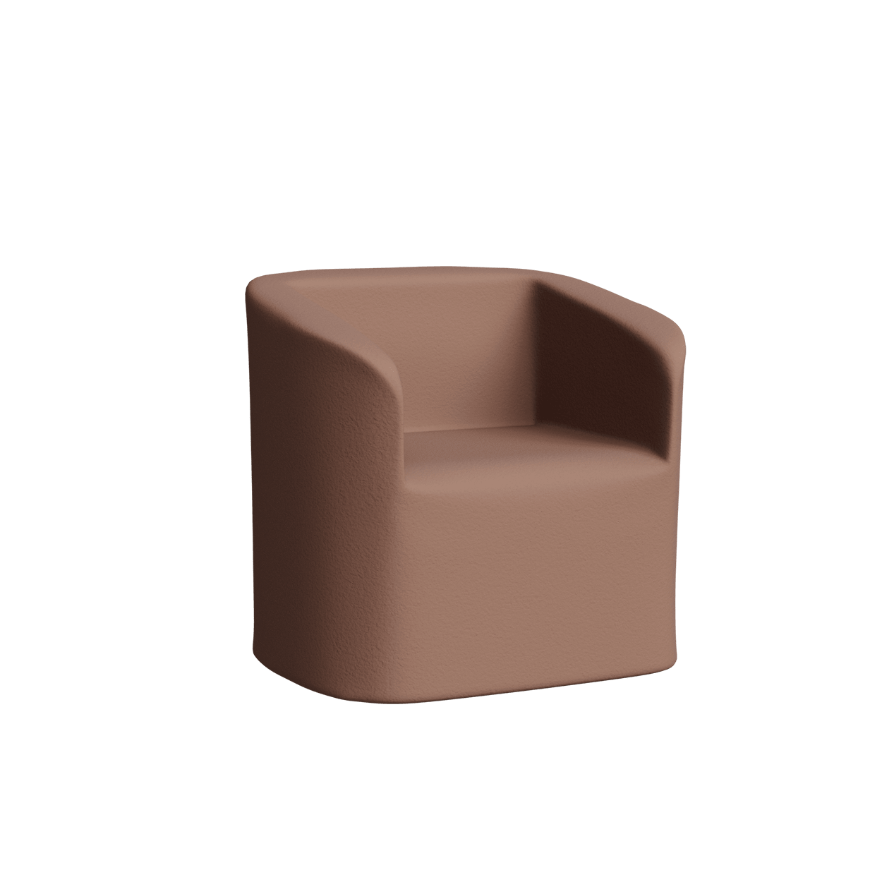 Abecca Anti Ligature Armadillo Limbershield Single Tub Chair AR60 Pantone 17 1230TCX