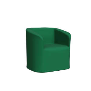 Abecca Anti Ligature Armadillo Limbershield Single Tub Chair AR60 Pantone 349