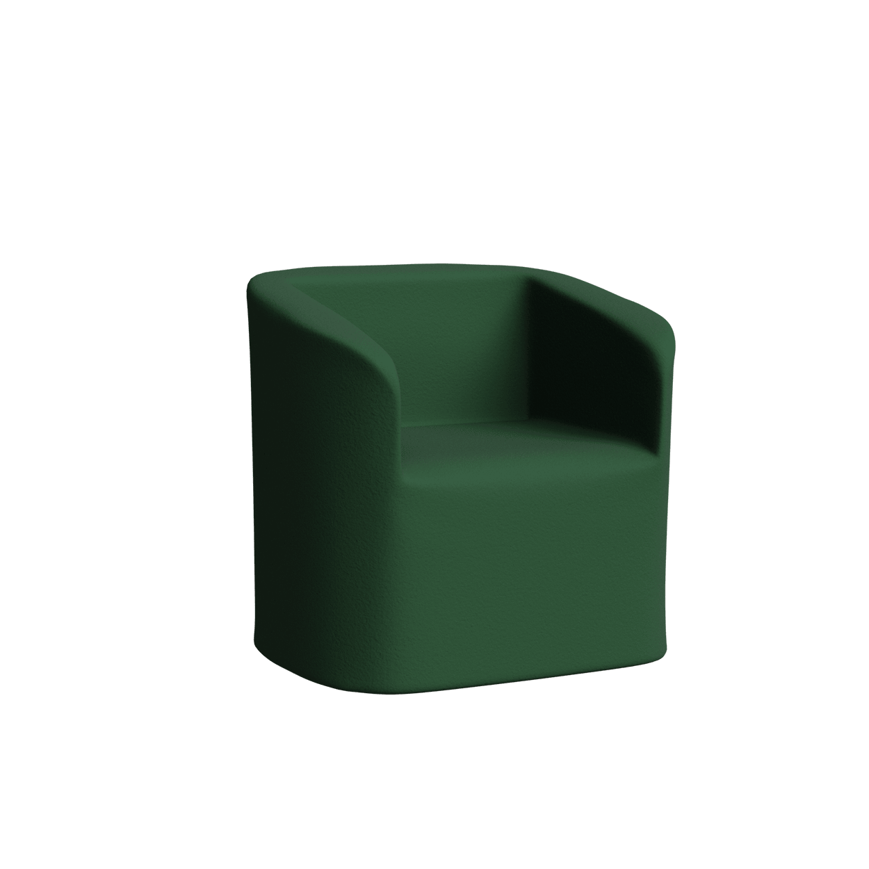 Abecca Anti Ligature Armadillo Limbershield Single Tub Chair AR60 Pantone 350