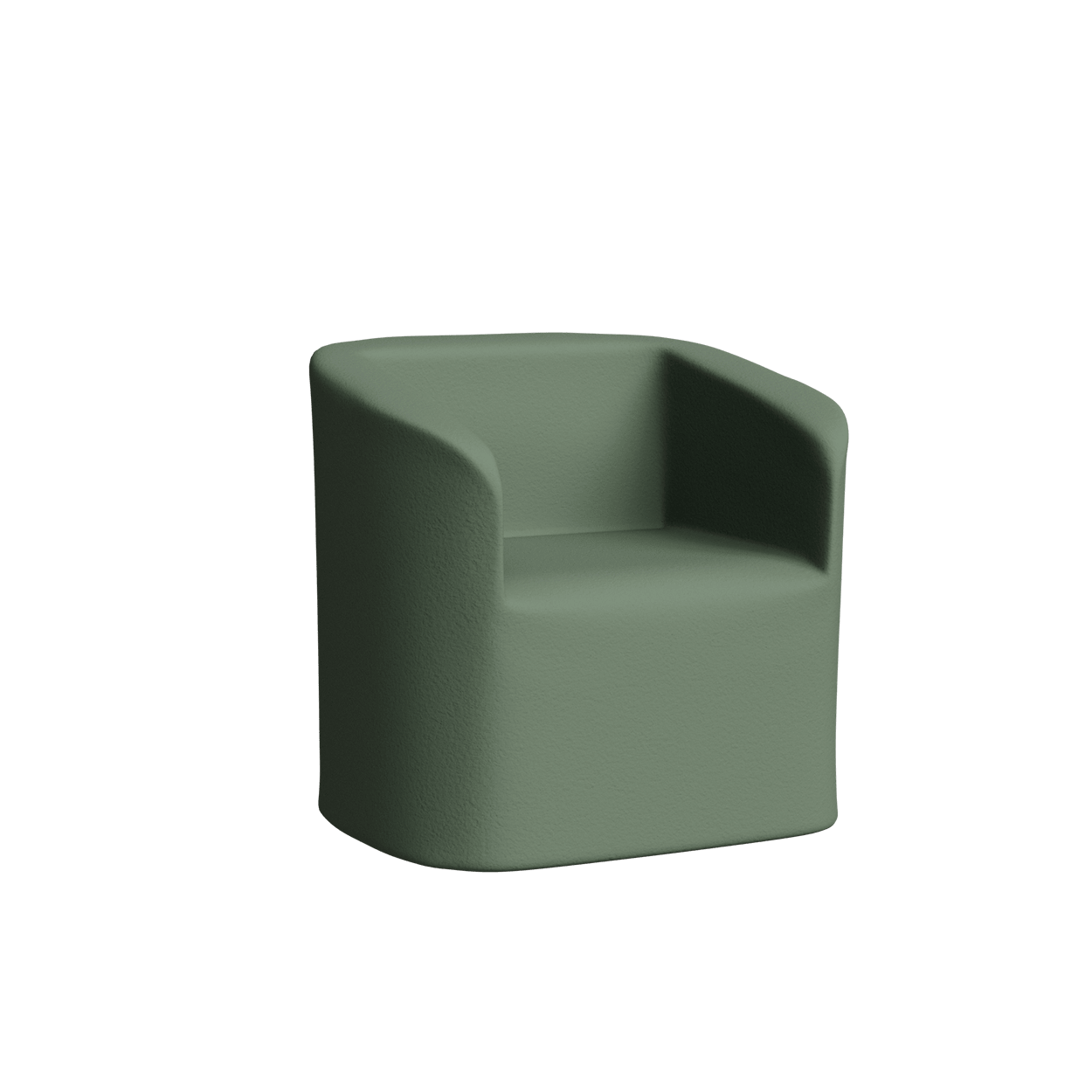 Abecca Anti Ligature Armadillo Limbershield Single Tub Chair AR60 Pantone 5625