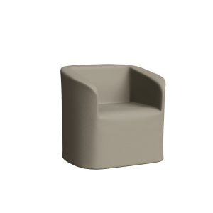Abecca Anti Ligature Armadillo Limbershield Single Tub Chair AR60 Pantone Warm Grey 5 CP