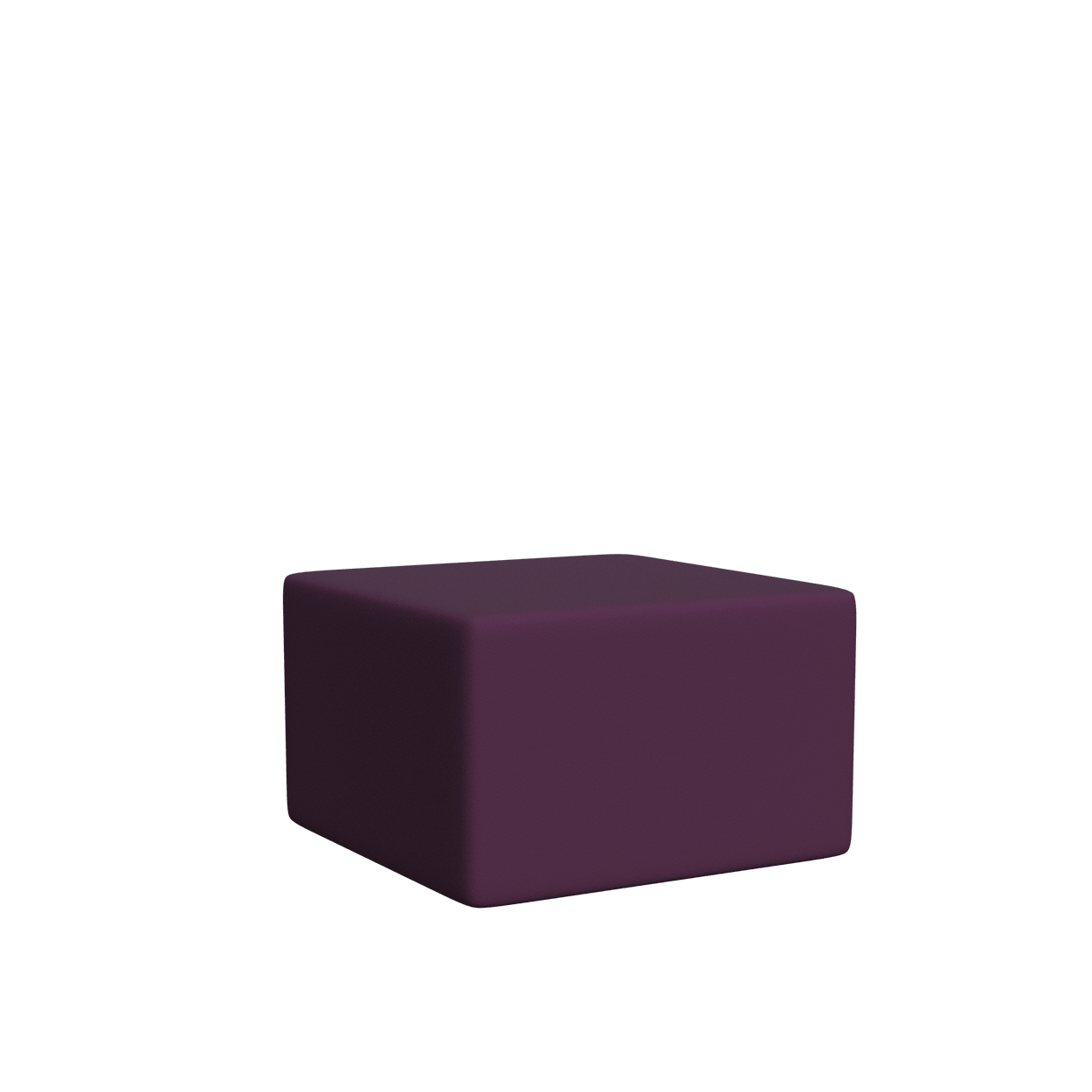 Abecca Anti Ligature Armadillo Limbershield Square Coffee Table AR91 Pantone 518