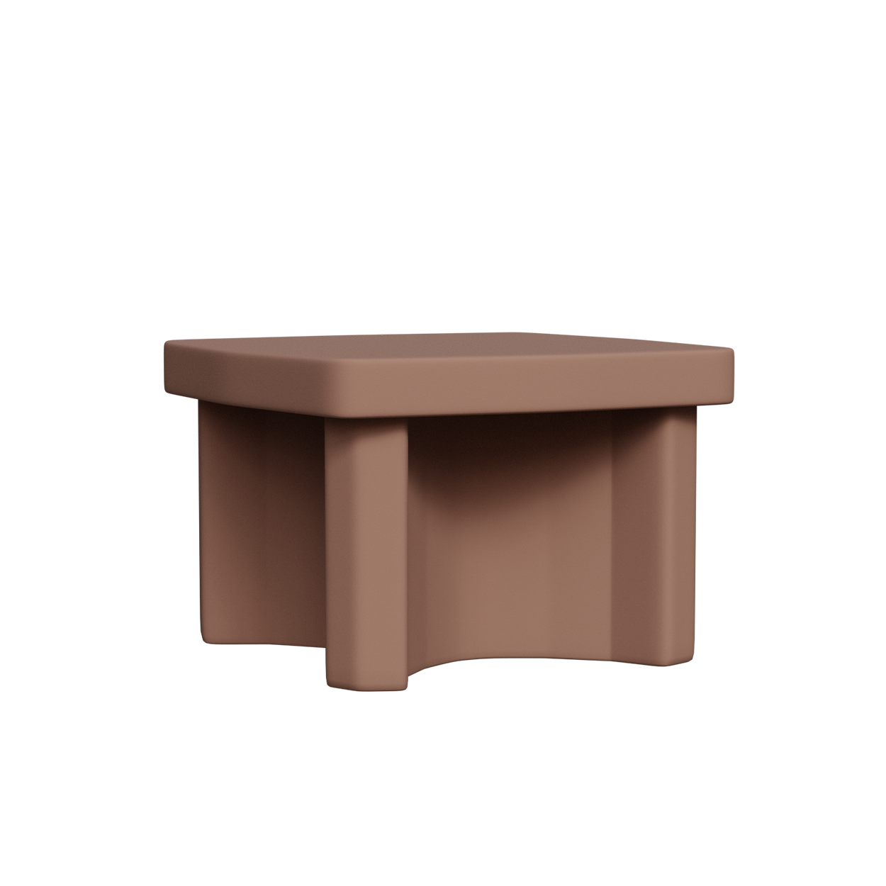 Abecca Anti Ligature Armadillo Limbershield Square Dining Table AR83 Mocha Mousse