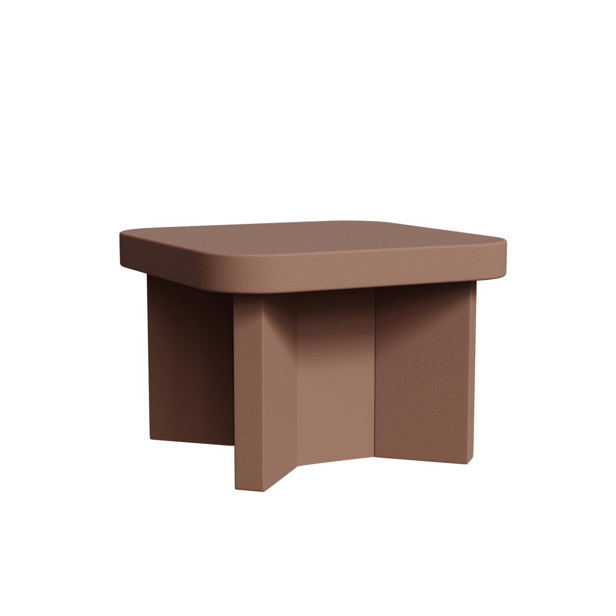 Abecca Anti Ligature Armadillo Limbershield Square Dining Table AR83 Pantone 17 1230TCX