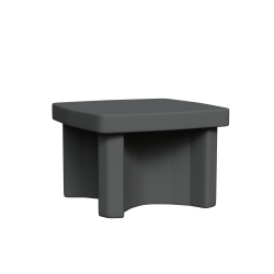 Abecca Anti Ligature Armadillo Limbershield Square Dining Table AR83 Pantone 425 1