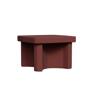 Abecca Anti Ligature Armadillo Limbershield Square Dining Table AR83 Pantone 499 1