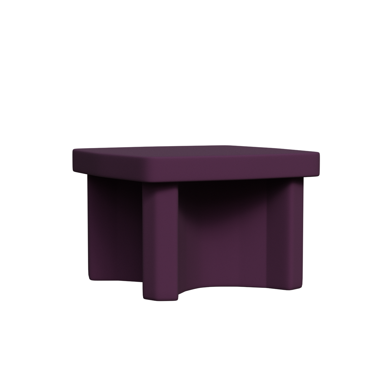 Abecca Anti Ligature Armadillo Limbershield Square Dining Table AR83 Pantone 518 1