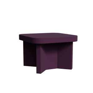 Abecca Anti Ligature Armadillo Limbershield Square Dining Table AR83 Pantone 518