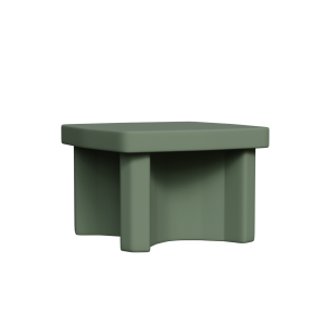 Abecca Anti Ligature Armadillo Limbershield Square Dining Table AR83 Pantone 5625 1