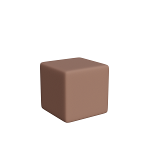 Abecca Anti Ligature Armadillo Limbershield Square Ottoman AR102 Pantone 17 1230TCX