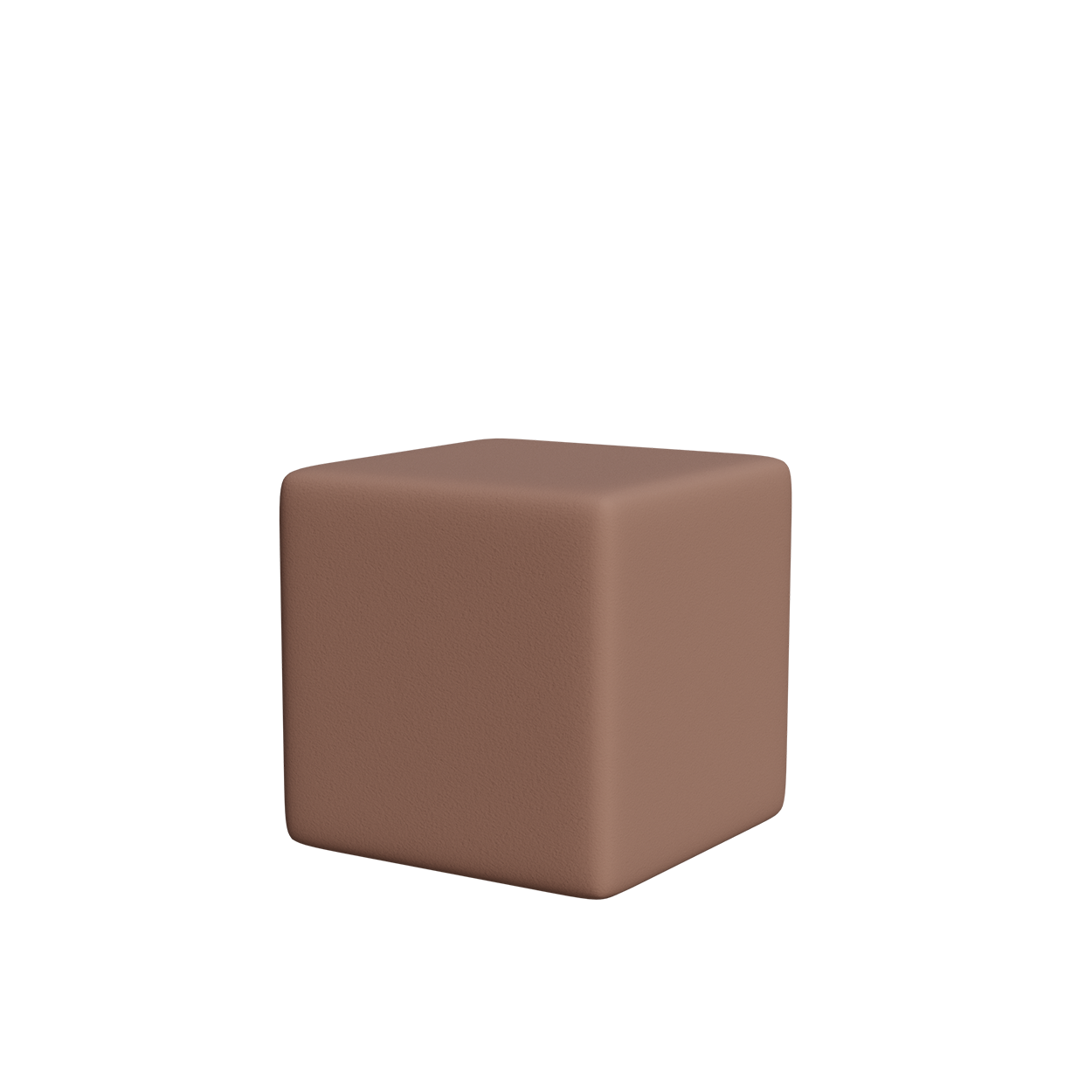 Abecca Anti Ligature Armadillo Limbershield Square Ottoman AR102 Pantone 17 1230TCX2