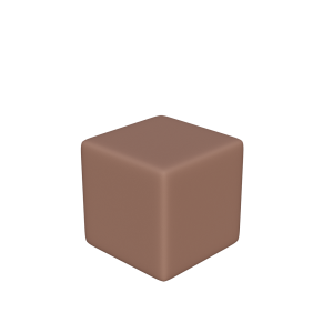 Abecca Anti Ligature Armadillo Limbershield Square Ottoman AR102 Pantone 17 1230TCX3