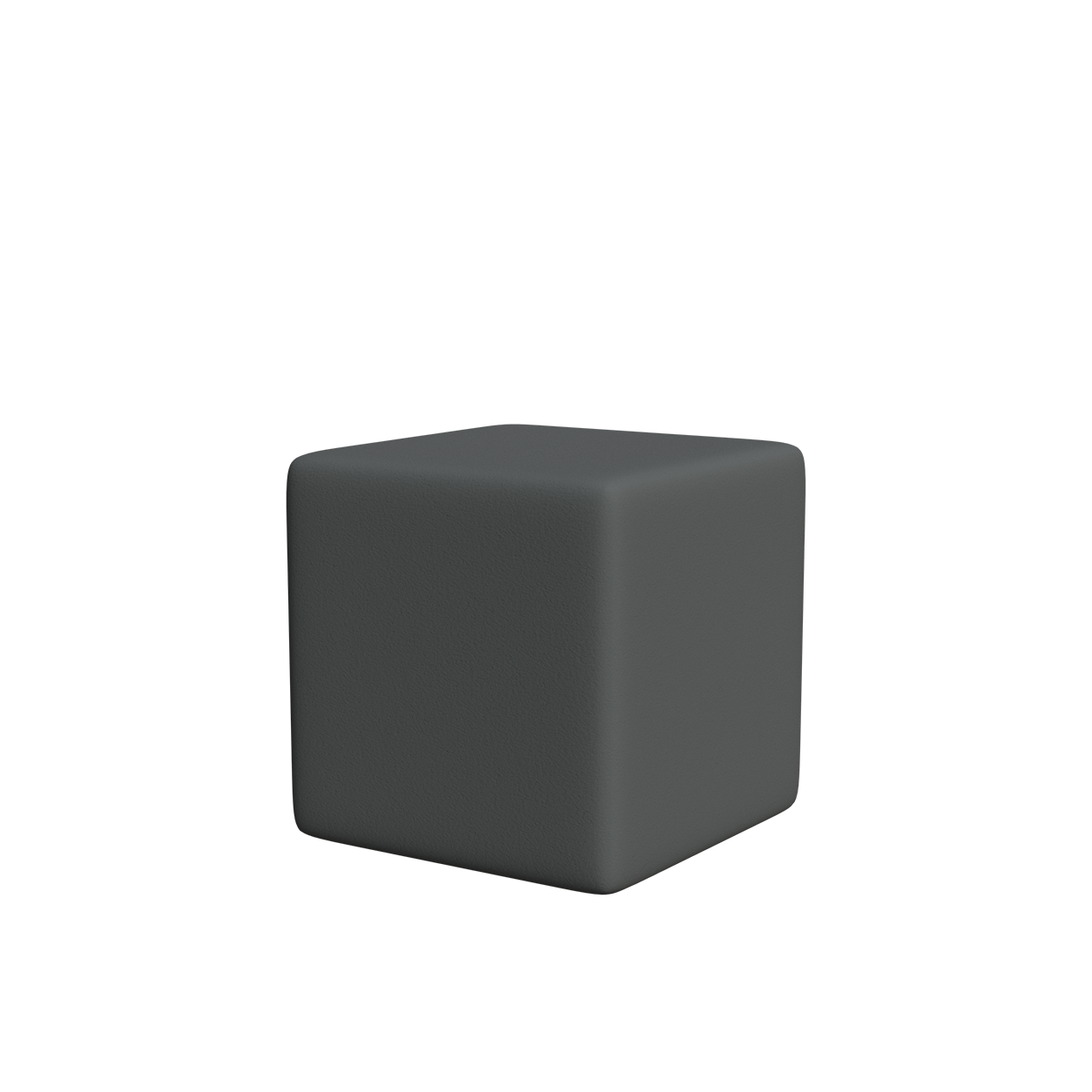 Abecca Anti Ligature Armadillo Limbershield Square Ottoman AR102 Pantone 425
