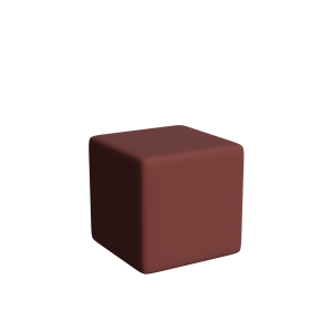 Abecca Anti Ligature Armadillo Limbershield Square Ottoman AR102 Pantone 499