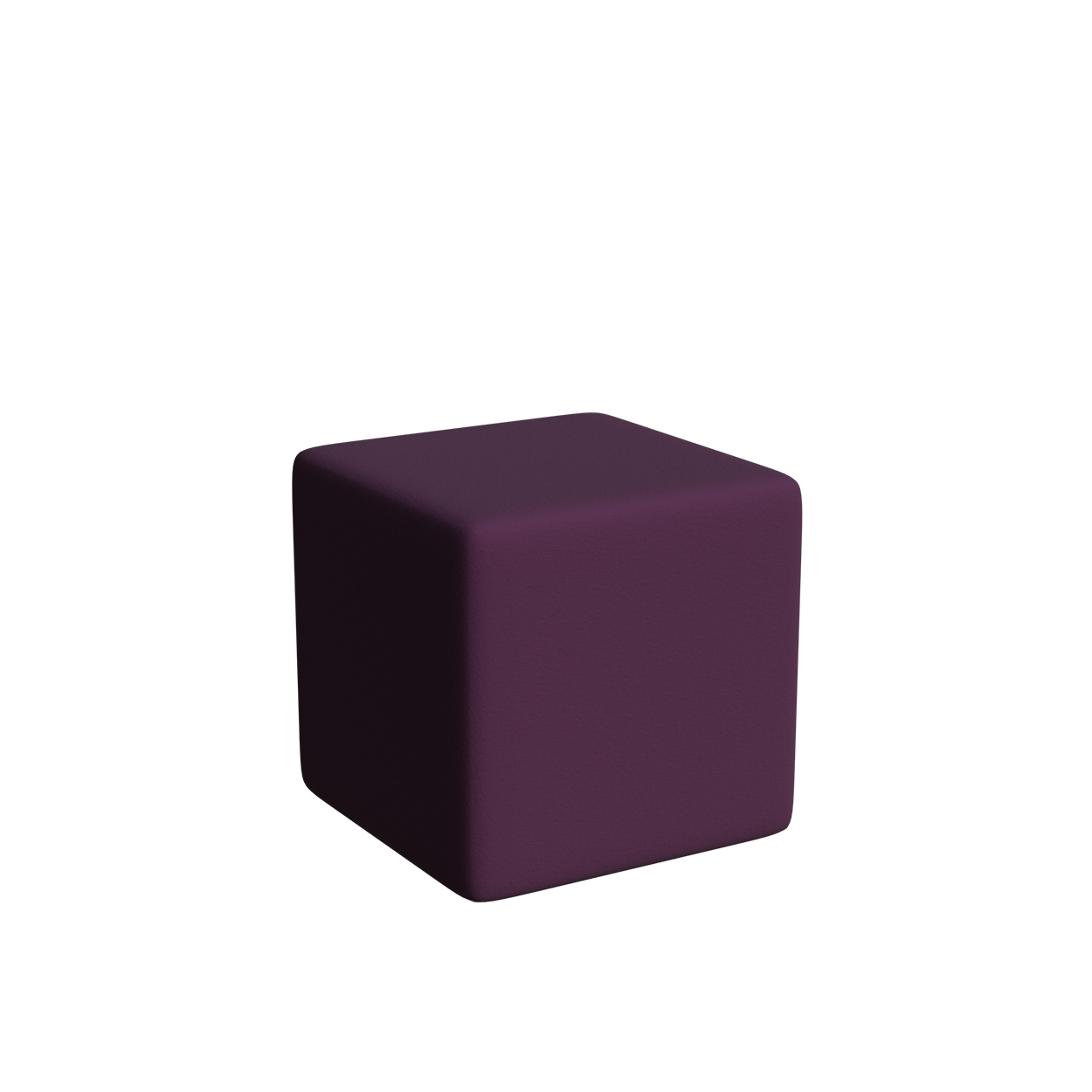 Abecca Anti Ligature Armadillo Limbershield Square Ottoman AR102 Pantone 518
