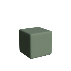 Abecca Anti Ligature Armadillo Limbershield Square Ottoman AR102 Pantone 5625