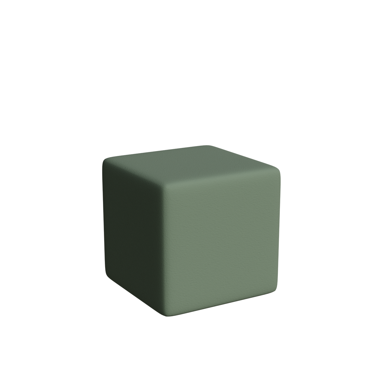 Abecca Anti Ligature Armadillo Limbershield Square Ottoman AR102 Pantone 5625