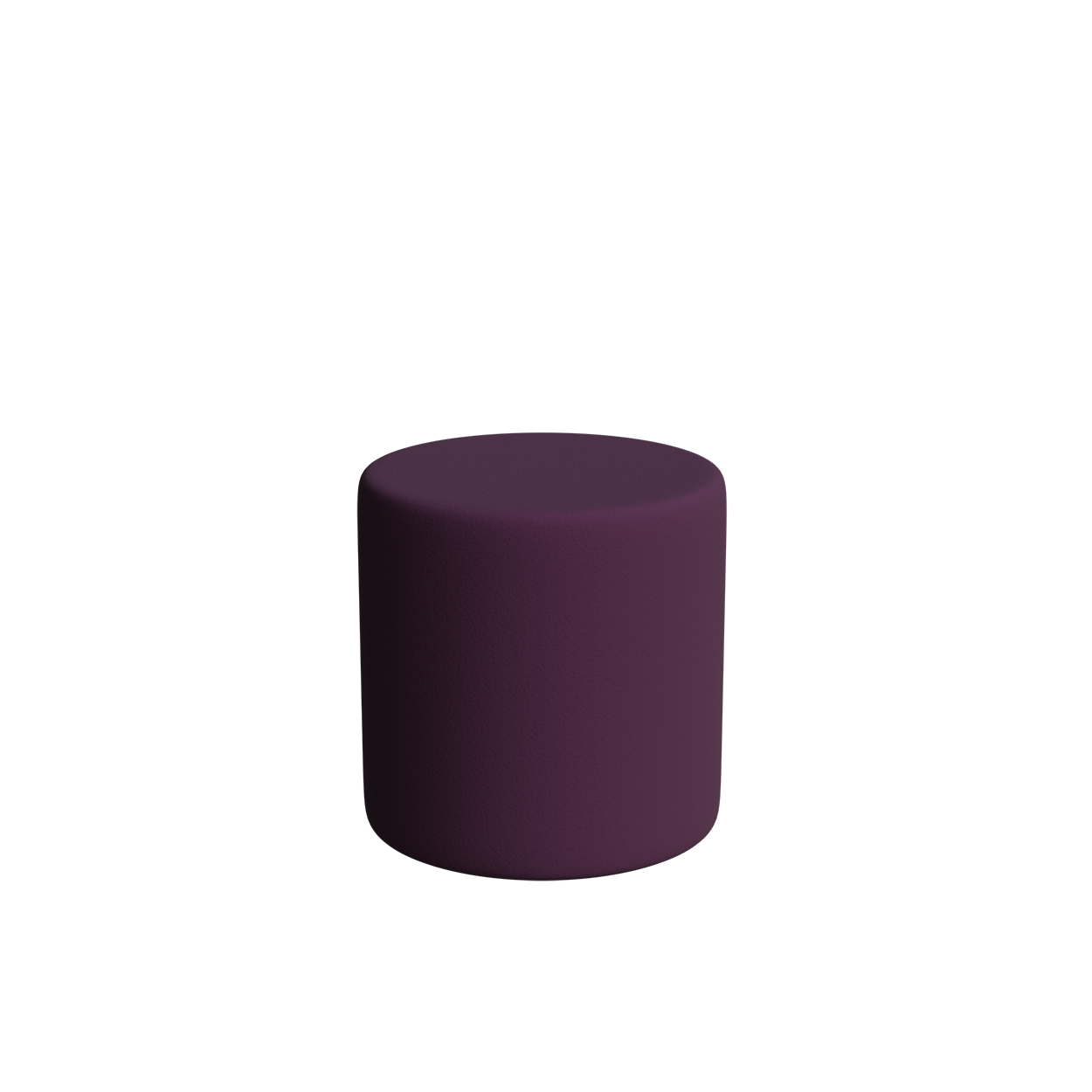 Abecca Anti Ligature Armadillo Limbershield Square Round Ottoman AR100 PANTONE 518