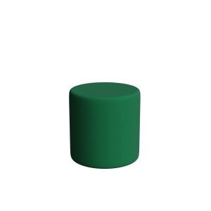 Abecca Anti Ligature Armadillo Limbershield Square Round Ottoman AR100 Pantone 349