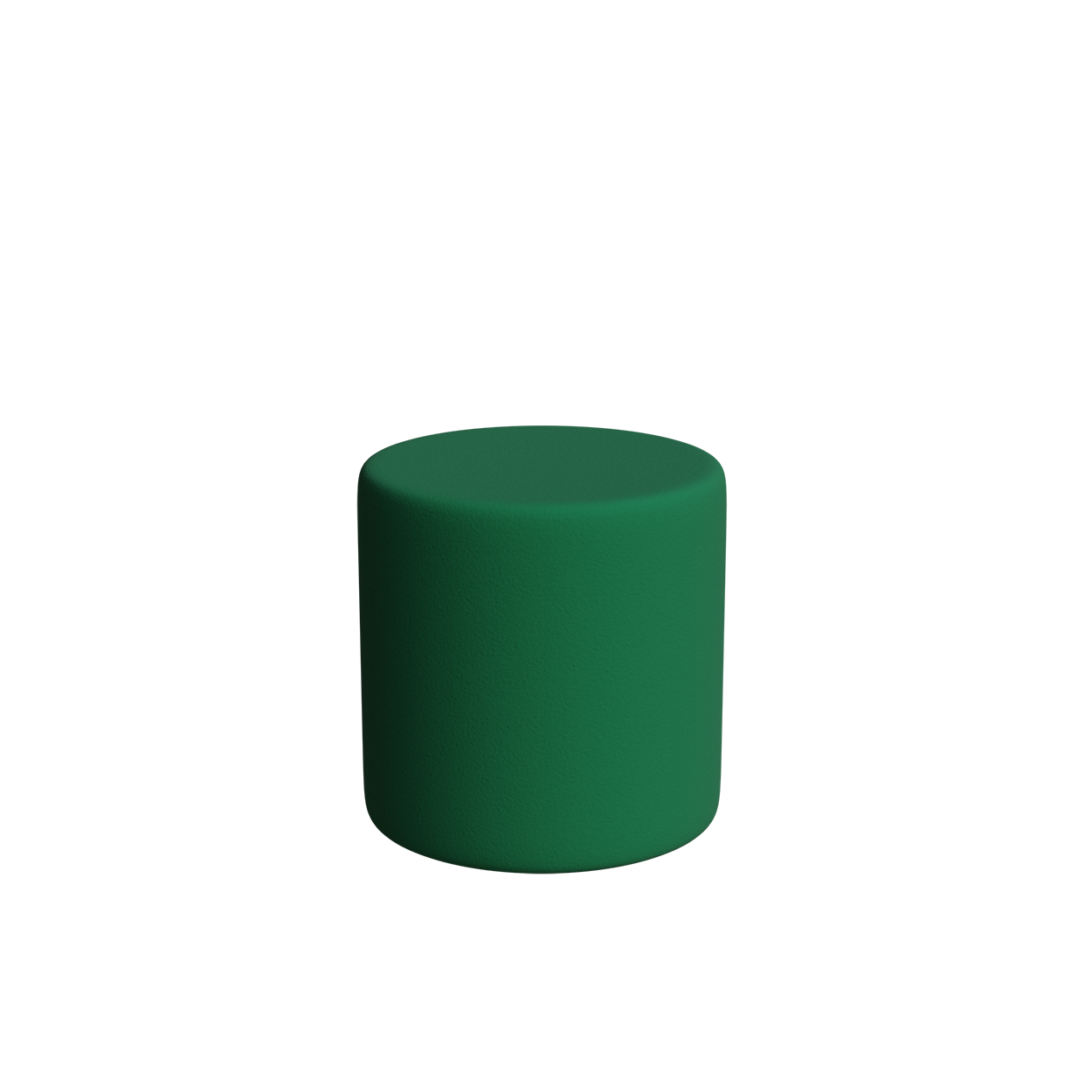 Abecca Anti Ligature Armadillo Limbershield Square Round Ottoman AR100 Pantone 349