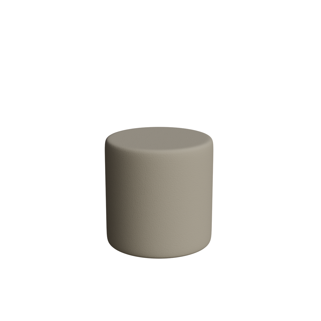 Abecca Anti Ligature Armadillo Limbershield Square Round Ottoman AR100 Warm Grey 5 CP
