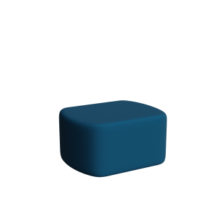 Abecca Anti Ligature Armadillo Limbershield Square Rounded Coffee Table AR92 Pantone 3025