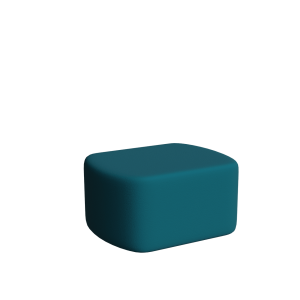 Abecca Anti Ligature Armadillo Limbershield Square Rounded Coffee Table AR92 Pantone 3155