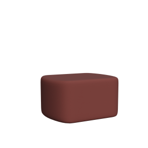 Abecca Anti Ligature Armadillo Limbershield Square Rounded Coffee Table AR92 Pantone 499