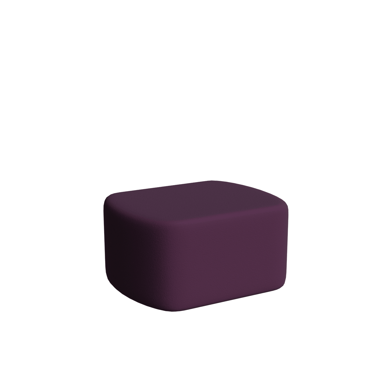 Abecca Anti Ligature Armadillo Limbershield Square Rounded Coffee Table AR92 Pantone 518