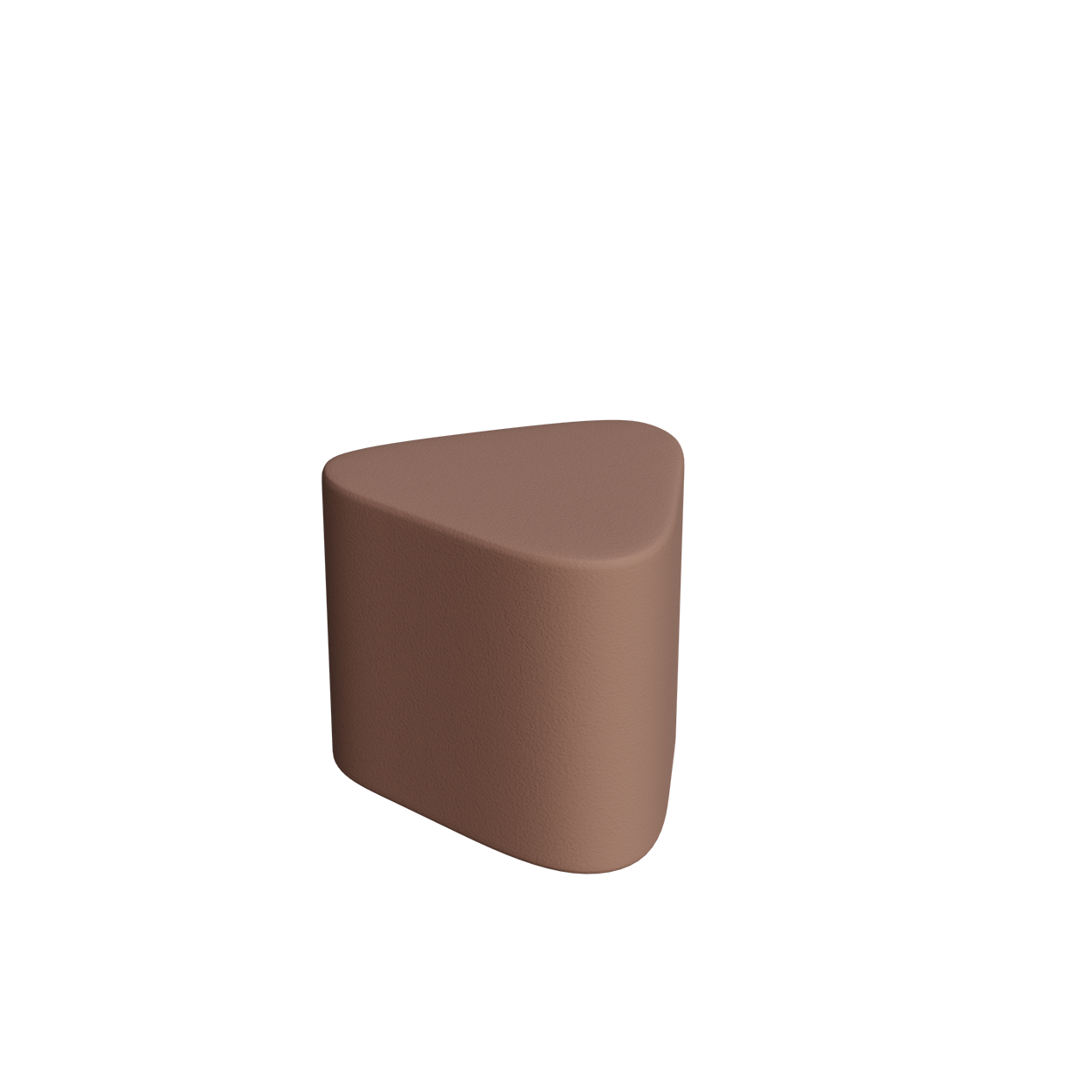 Abecca Anti Ligature Armadillo Limbershield Triangle Ottoman AR113 Pantone 17 1230TCX