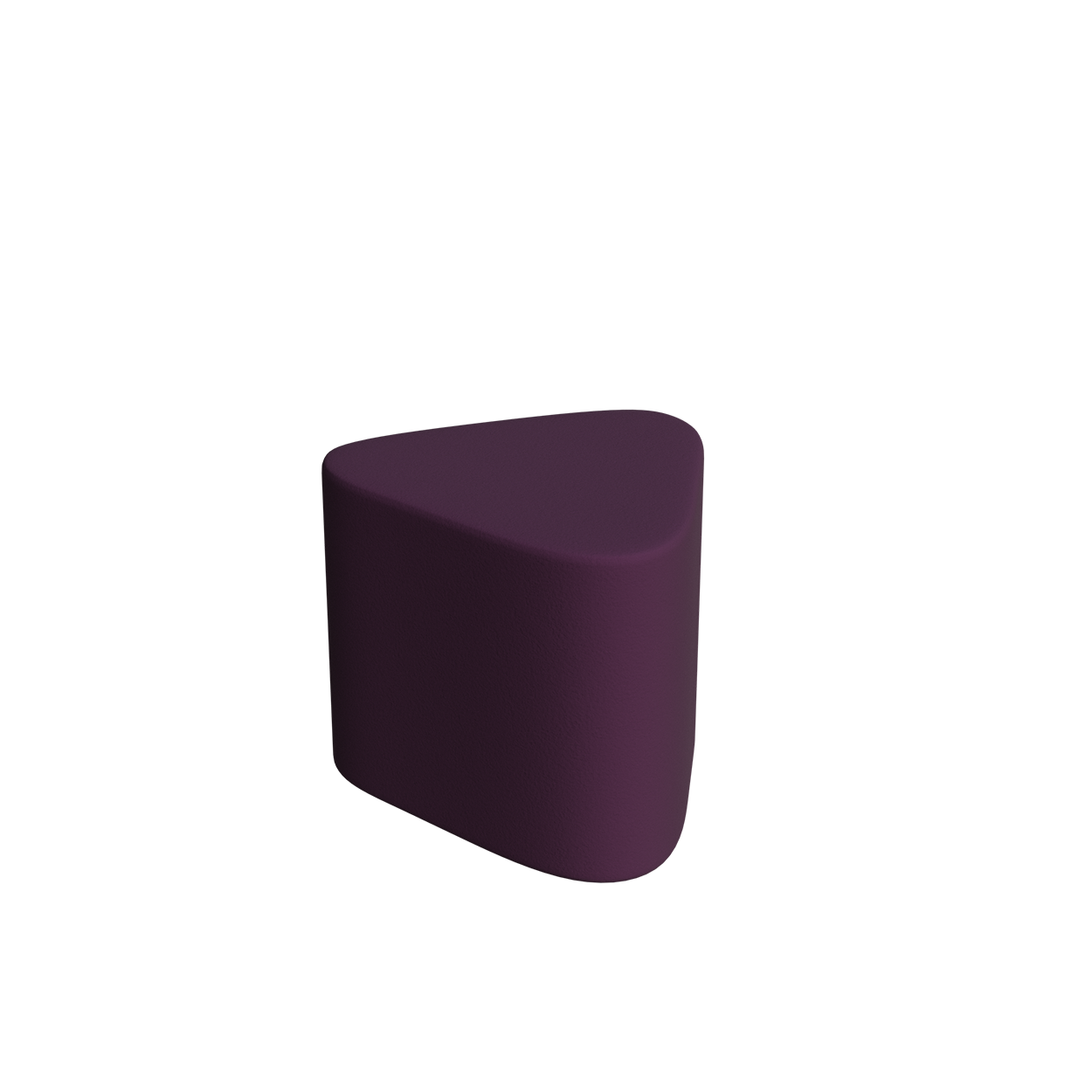 Abecca Anti Ligature Armadillo Limbershield Triangle Ottoman AR113 Pantone 518