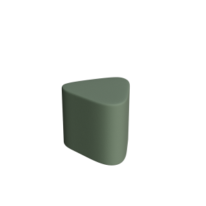 Abecca Anti Ligature Armadillo Limbershield Triangle Ottoman AR113 Pantone 5625